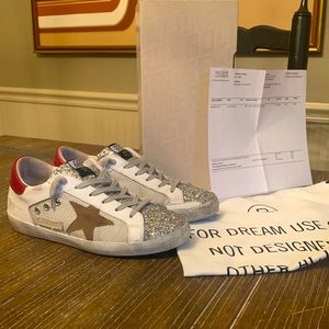 Ladies Golden Goose Super Star size 38